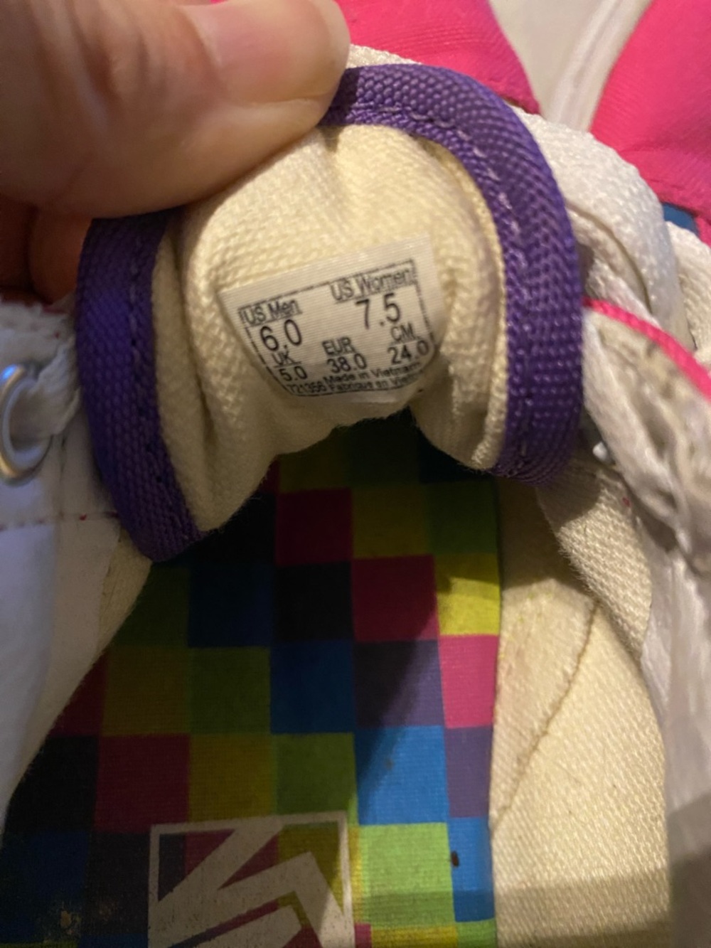 Vans Old Skool 'Color Block' size 7.5 - Picture 7 of 8